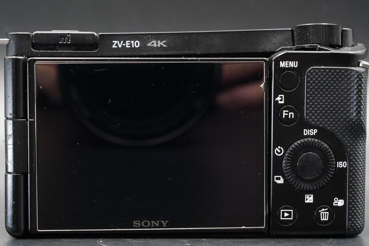Sony Alpha ZV-E10 Mirrorless Vlog Camera with 2 Lenses Black #10625