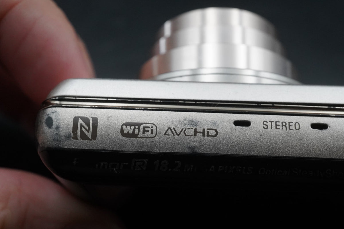 Sony Cyber-Shot DSC-WX220 Silver 18.2 MP Digital Camera English OK #11400