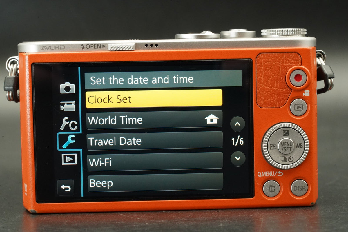 Panasonic LUMIX DMC-GM1 Digital Camera Orange English OK #11767