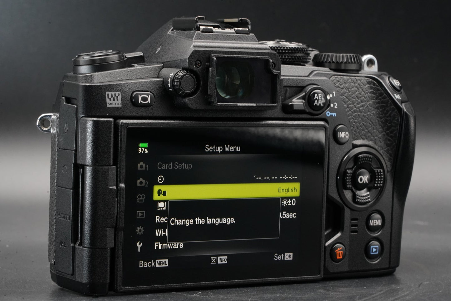 Olympus OM-D E-M1 Mark II Digital Camera Black Body US STOCK #11099