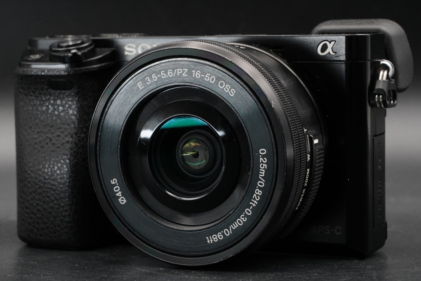 Sony alpha a6000 Digital Mirrorless Camera with Lens Black -22905 cuts- #11205