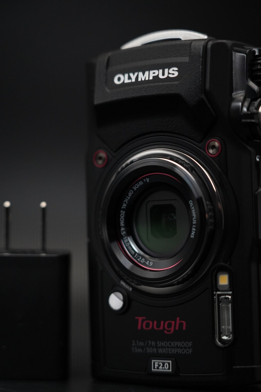 OLYMPUS Tough TG-5 Black Waterproof Digital Camera JAPAN US Duty Paid 10645