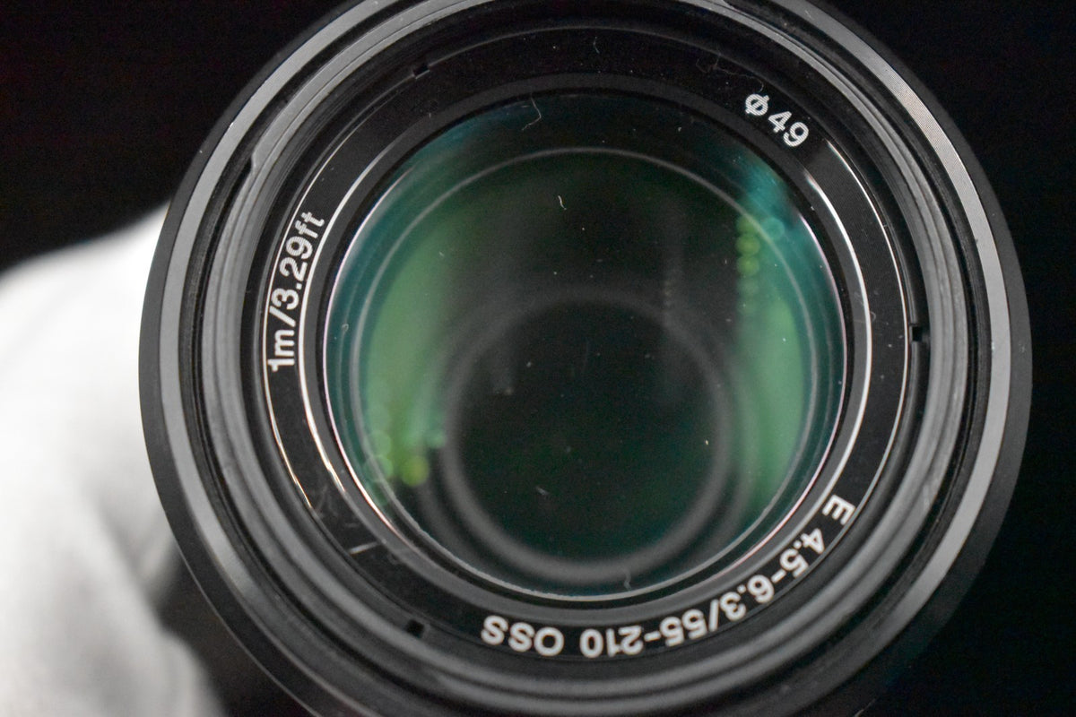 Sony 55-210mm F/4.5-6.3 E Mount OSS Teleobjetivo Lente SEL55210 Negro 9211