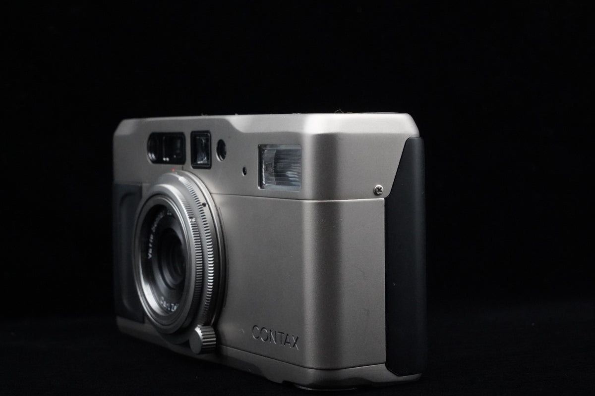 Contax TVS Point & Shoot 35mm Film Vintage Camera Tested! US STOCK #9801