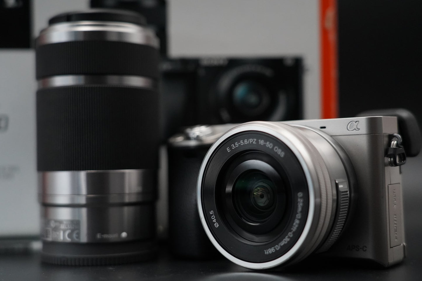 Sony a6000 Digital Mirrorless Camera with 2 Lens Silver 10735