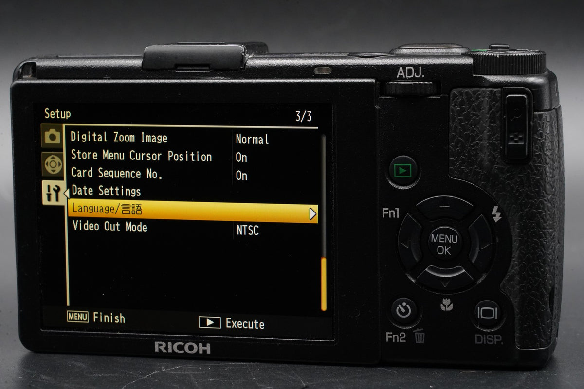 Ricoh GR Digital III 3 10.0MP Digital Camera US STOCK #10722