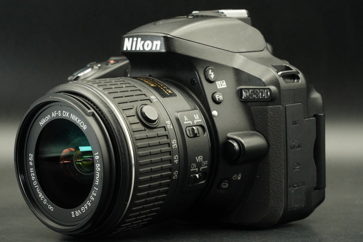 Nikon D5300 DSLR Digital Camera with AF-S 18-55mm Lenses -13161 cuts- #12404