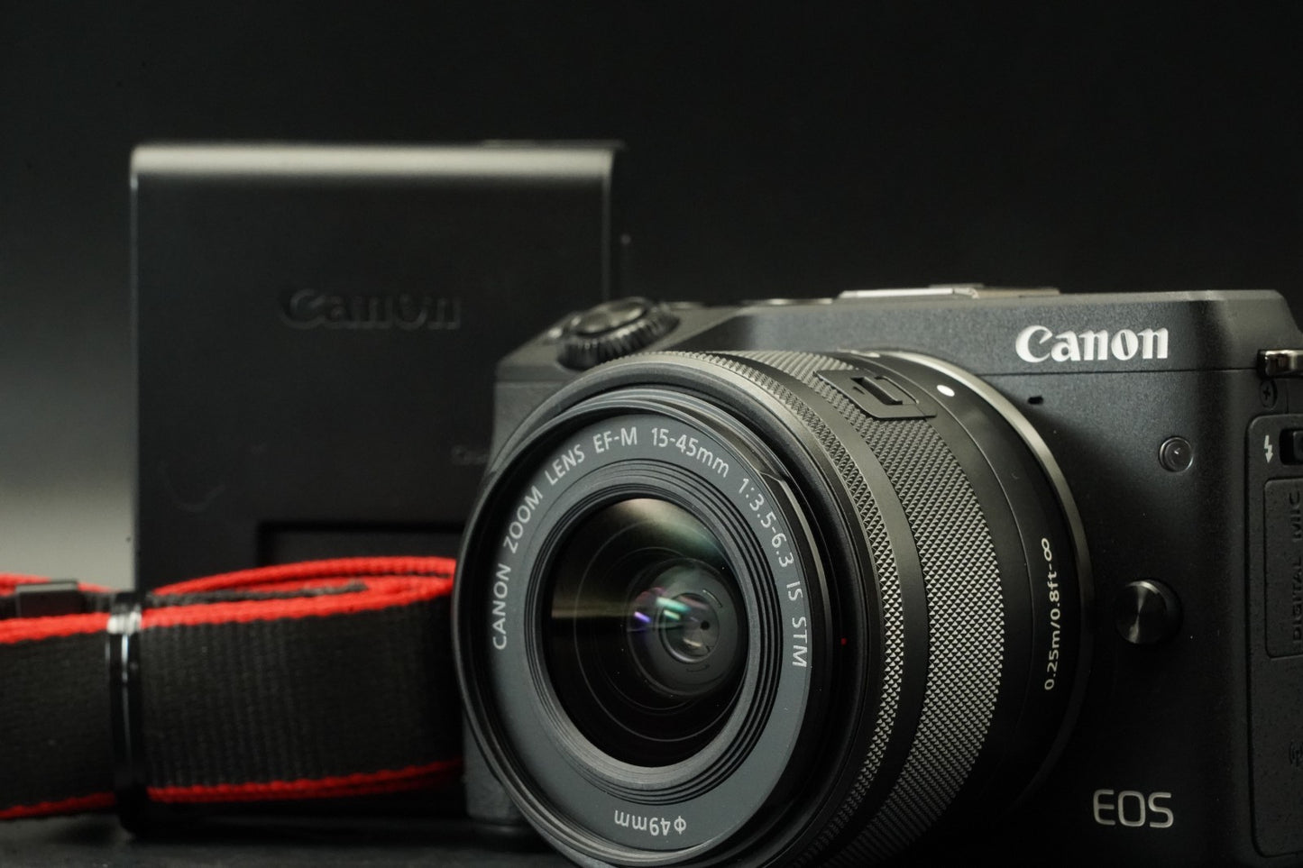 Canon EOS M3 Mirrorless Digital Camera EF-M 18-55mm f/3.5-5.6 IS STM #11785