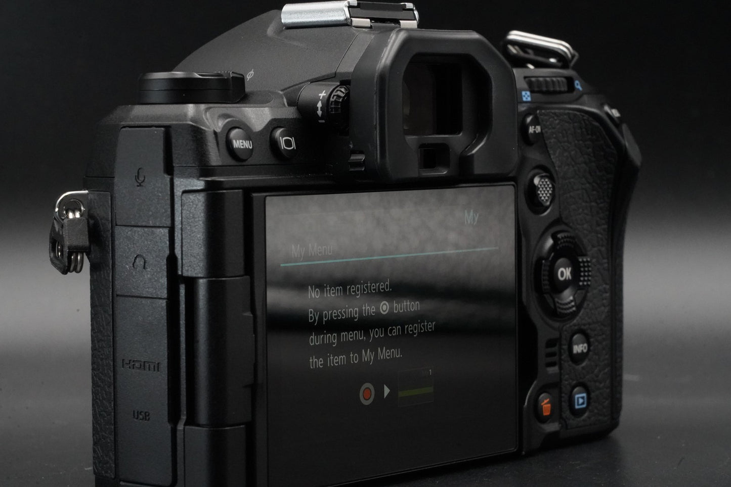 -5356 cuts- OM SYSTEM OM-1 Mark II Mirrorless Camera US STOCK #11089