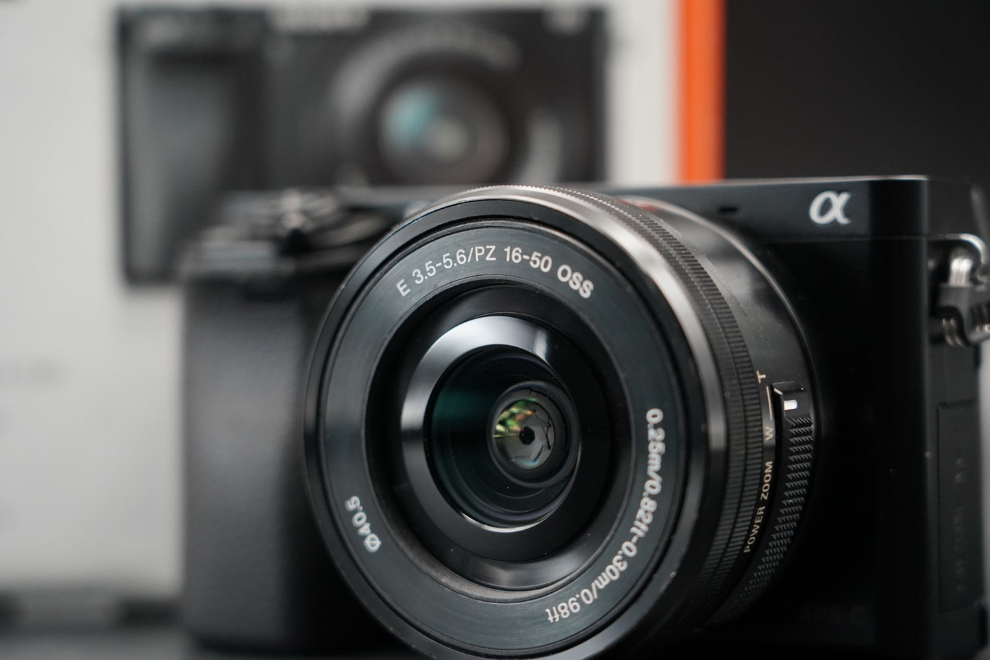 Sony alpha a6000 Digital Mirrorless Camera with Lens Black -4429 cuts- #11203