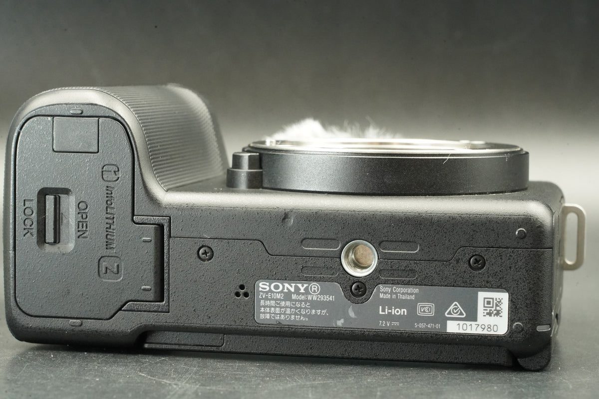 Sony ZV-E10 II Mirrorless Digital Camera Black #12118