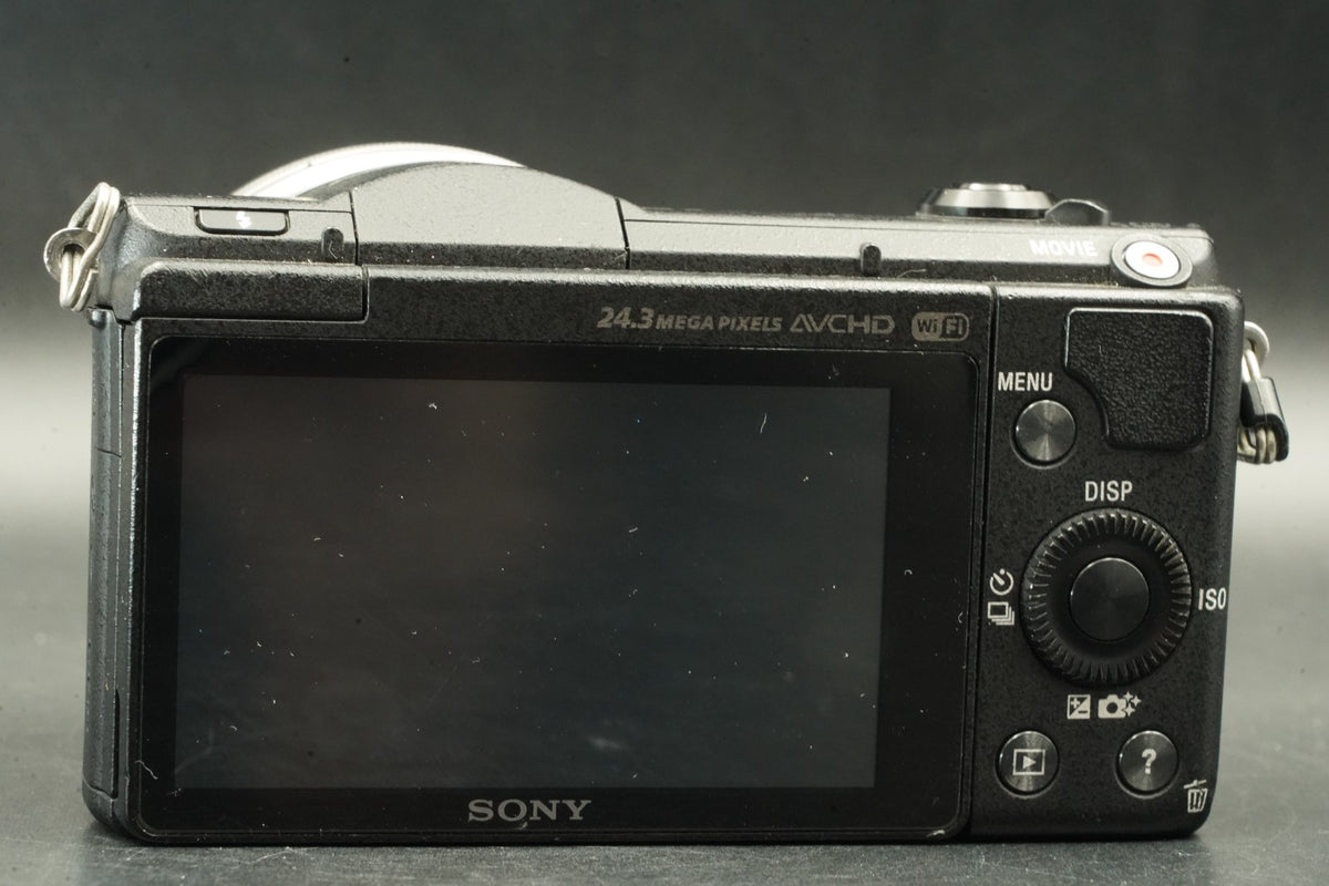 Sony Alpha a5100 Mirrorless Digital Camera w/ Lens Black -31000 cuts- #12535