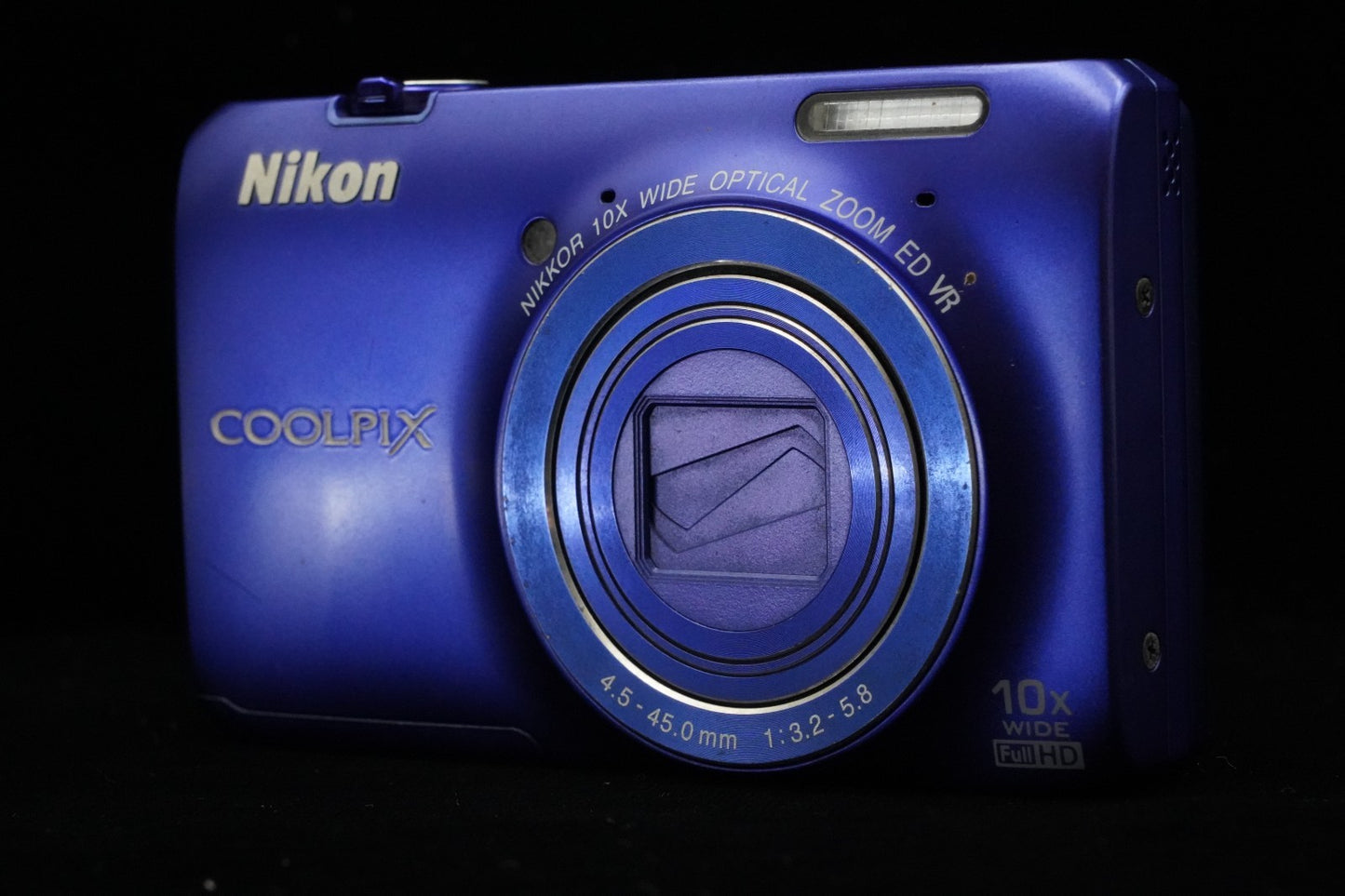 [US DUTY PAID] Nikon COOLPIX S6300 Blue 16.0MP Compact Digital Camera from CAL