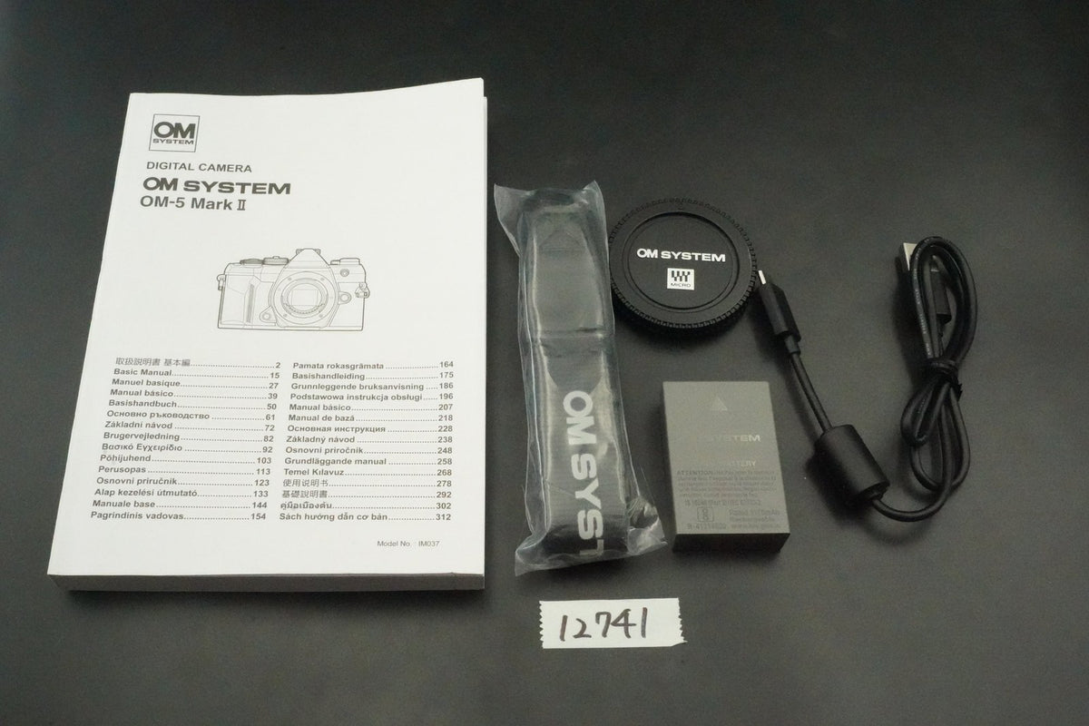 OM SYSTEM OM-5 Mark II Black Mirrorless Digital Camera -2467 cuts- #12741