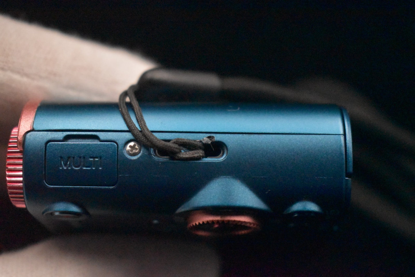 [US Duty Paid] Sony Cyber-Shot DSC-WX350 18.2MP Digital Camera Blue 8954