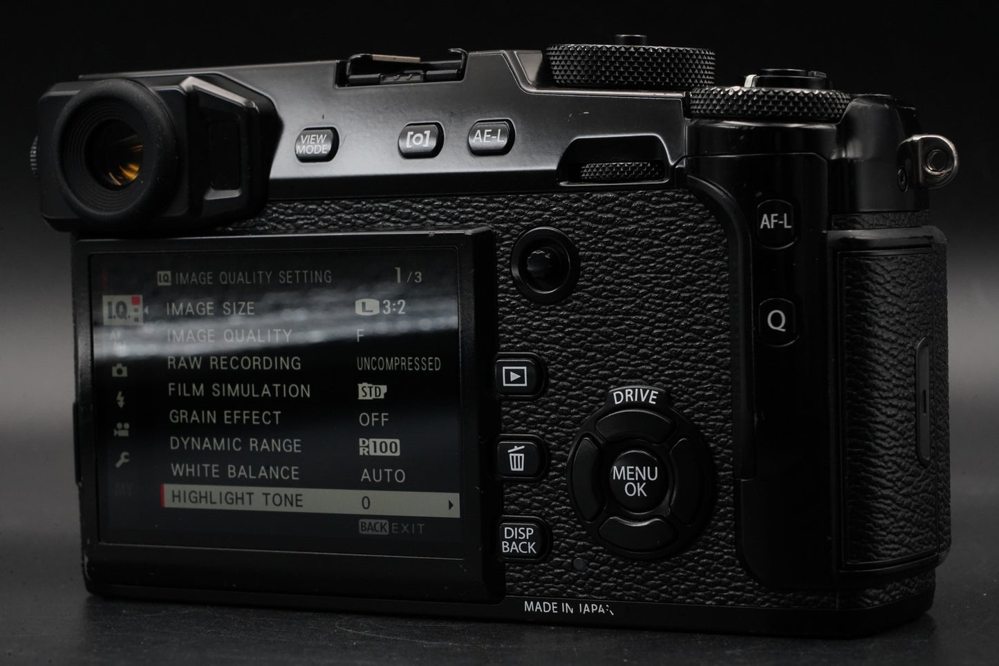 Fujifilm X-Pro2 24.3MP Mirrorless Digital Camera Body Black -332 cuts- #11085