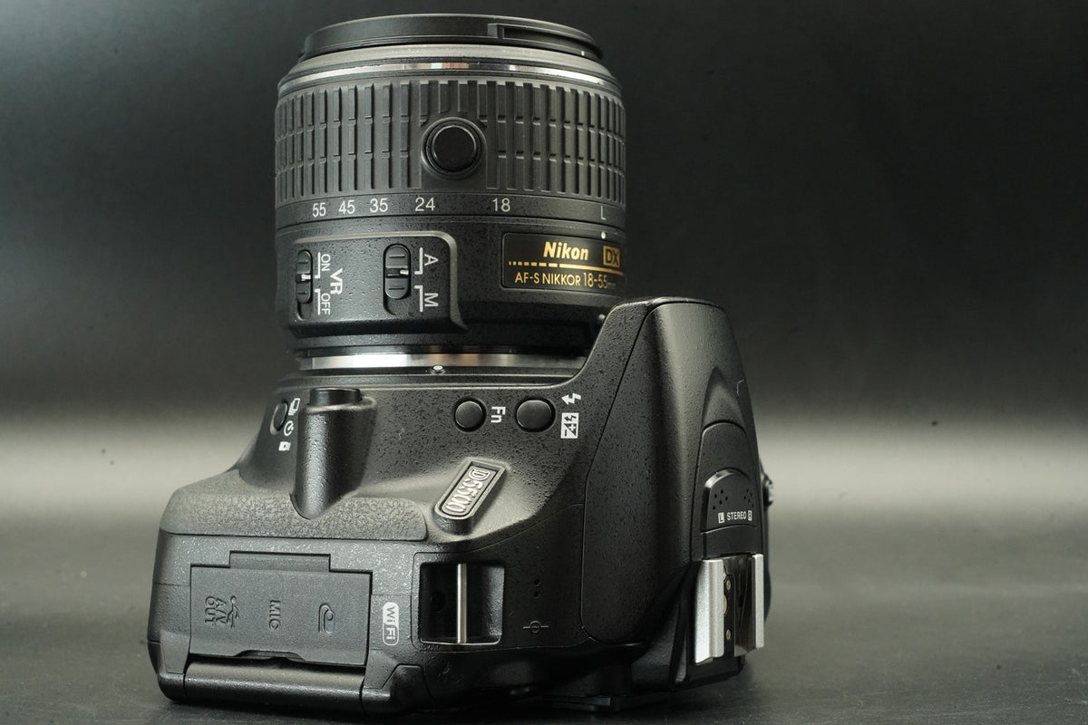 Nikon D5500 DSLR Digital Camera with AF-S Lens -246K cuts- #12086