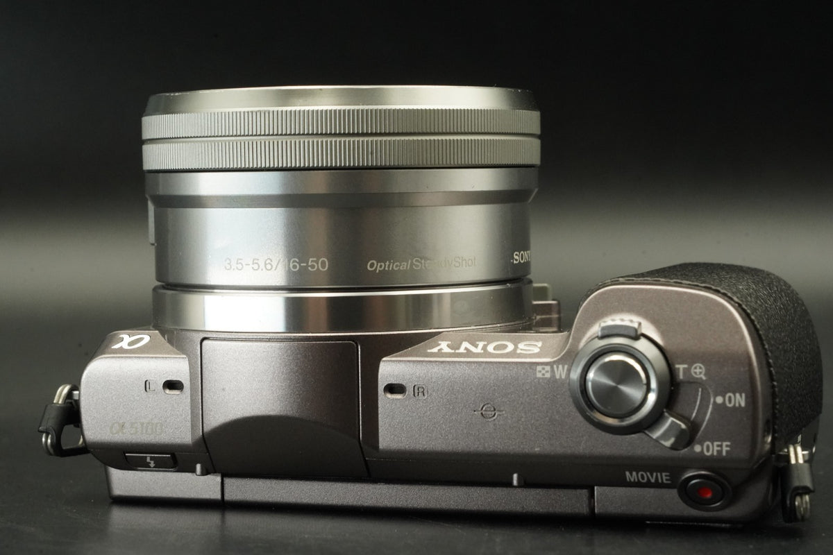 Sony Alpha a5100 Mirrorless Digital Camera Brown -2421 cuts- #12448