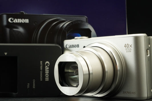 Canon PowerShot SX740 HS 20.3MP Digital Camera Silver #12107