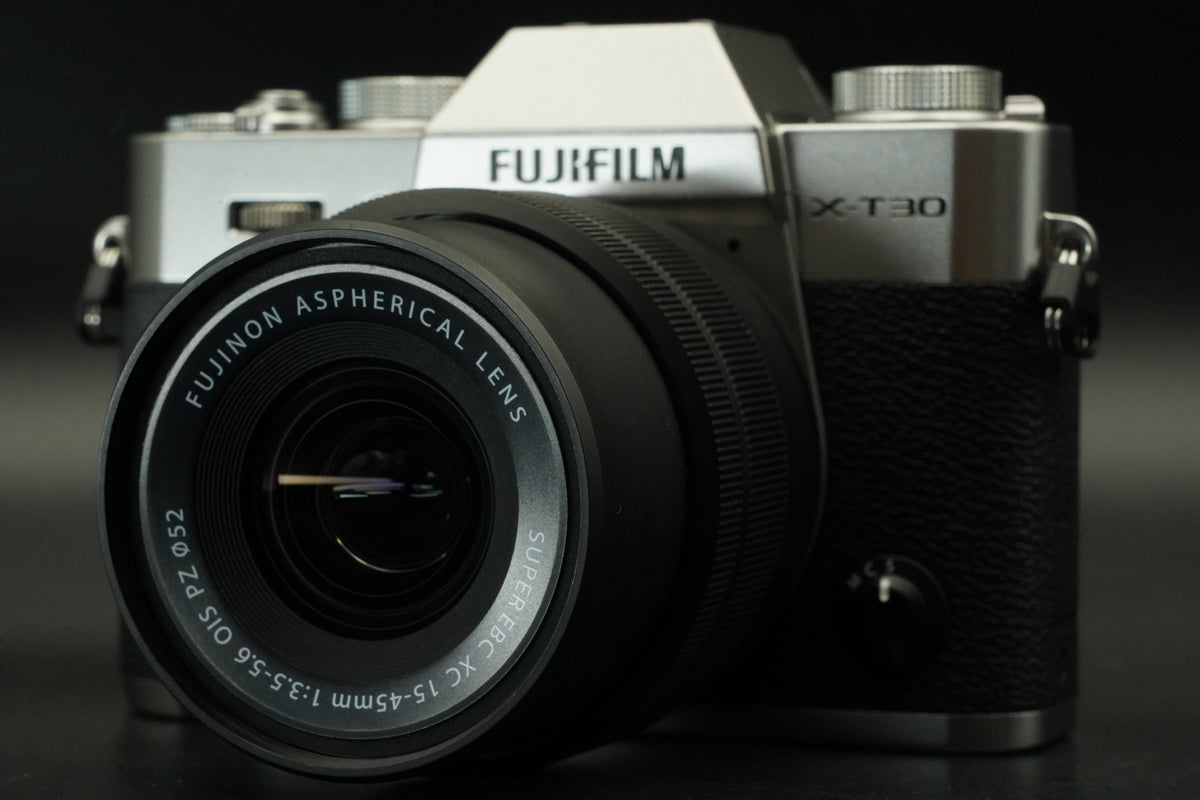 FUJIFILM X-T30 II / XC15-45mmF3.5-5.6 OIS PZ Kit Silver -3637 US STOCK #11624
