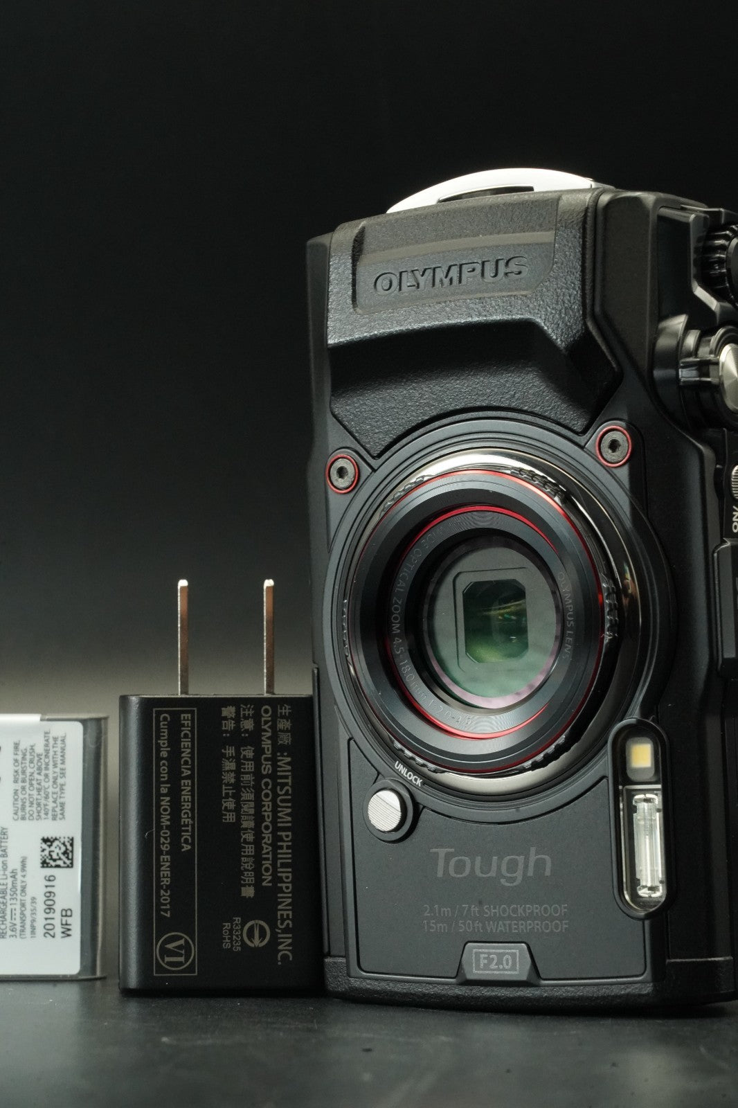 9799 cuts! Olympus Tough TG-6 Black Waterproof Digital Camera 12MP 11666