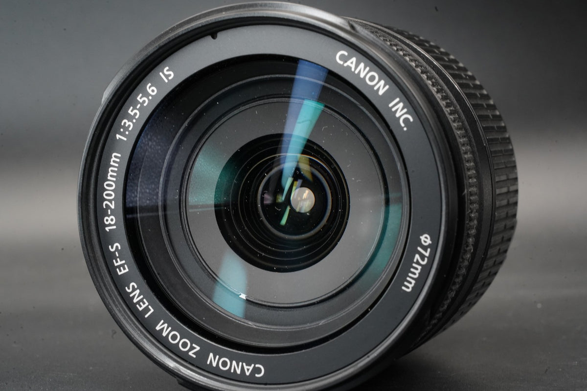 Canon EF-S 18-200mm f/3.5-5.6 IS Wide Angle Zoom AF Lens US STOCK #11139