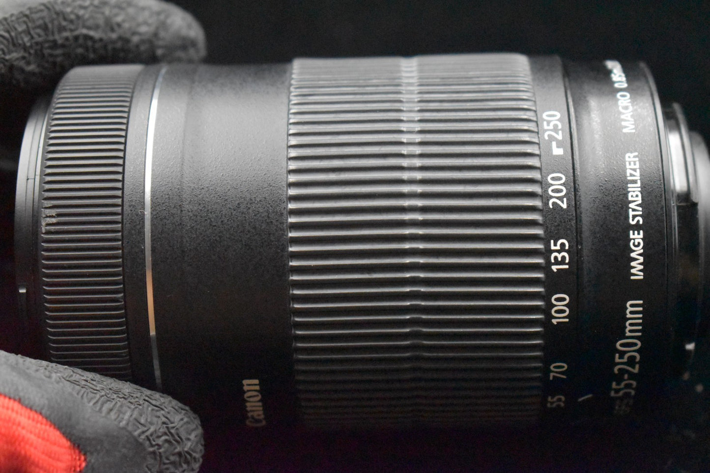 Canon EF-S 55-250mm f/4-5.6 IS STM Zoom Lens Black US Duty Paid