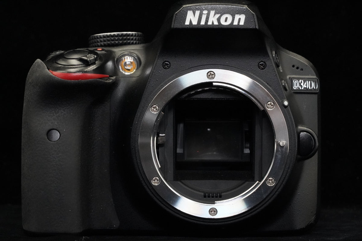 Nikon D3400 Black 24.2 MP DSLR Camera with 18-55mm Lens US STOCK
