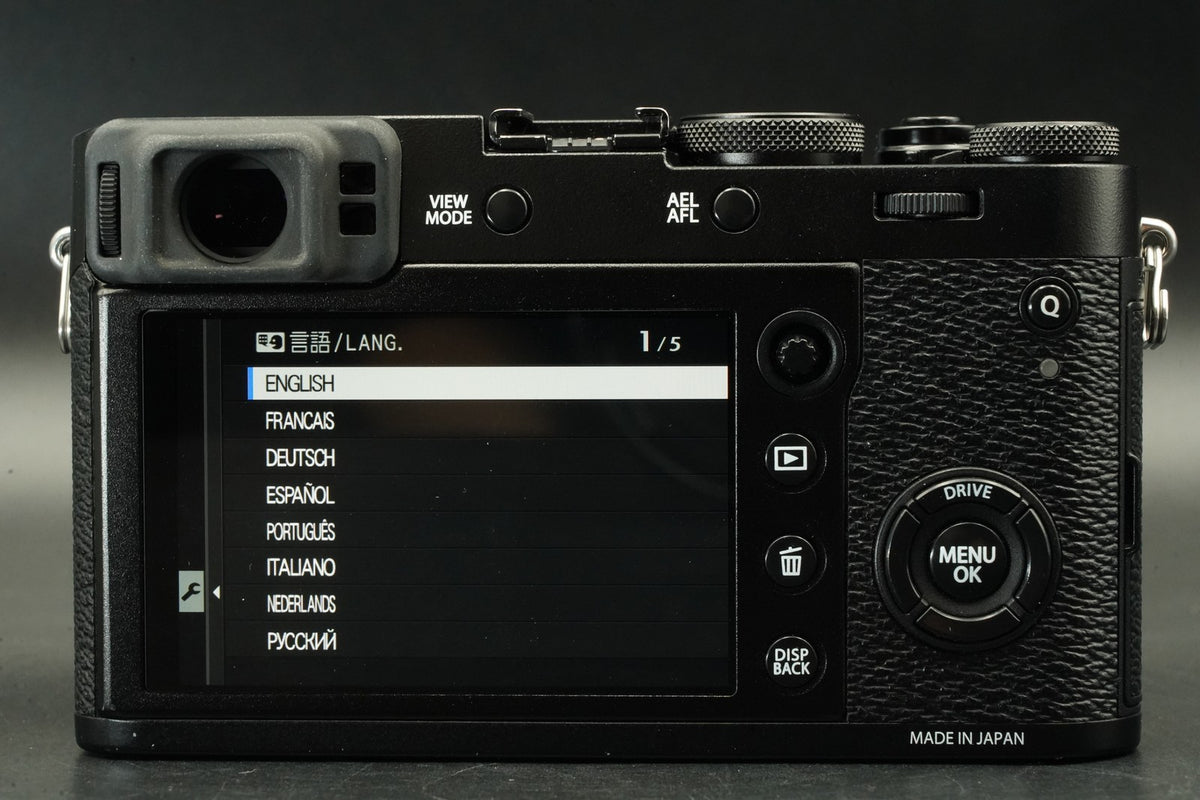 Fujifilm X100F 24.3MP Digital Camera Black -19000 cuts- #11885