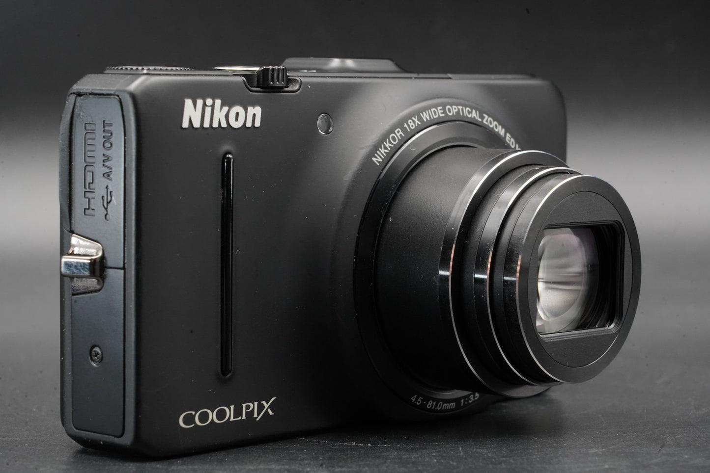 Nikon Coolpix S9300 Black 16.0MP Digital Camera US Duty Paid 11152