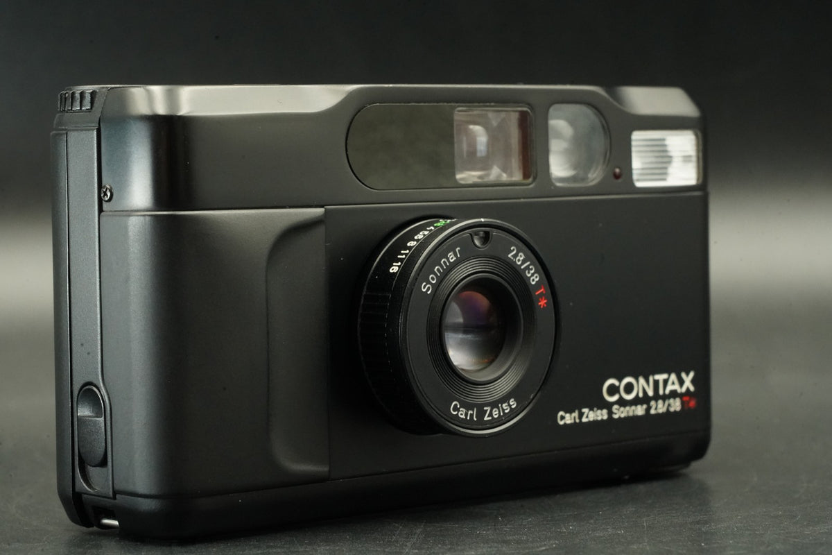 Contax T2 Titan Black 35mm Point & Shoot Film Camera #12166