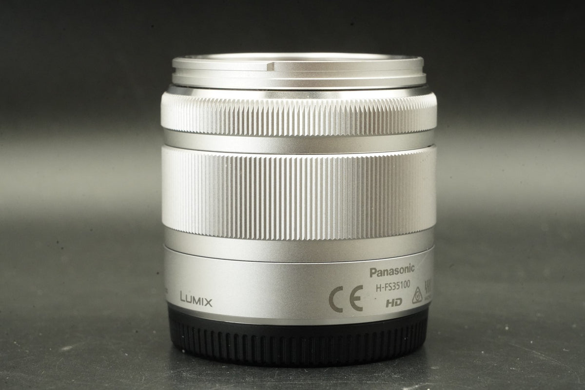 Panasonic DC-GF10 w/ 12-32mm + 35-100mm Lens White LUMIX Camera #12672