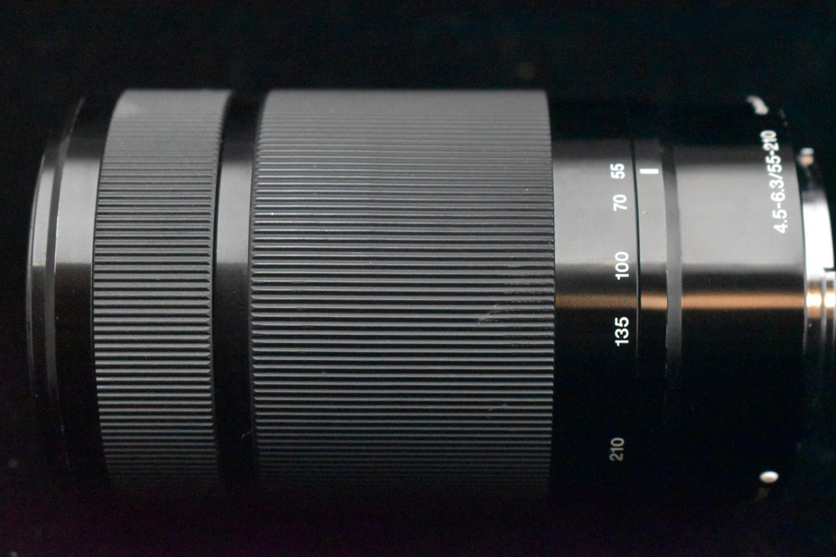 Sony 55-210mm F/4.5-6.3 E Mount OSS Telephoto Lens SEL55210 Black #10548