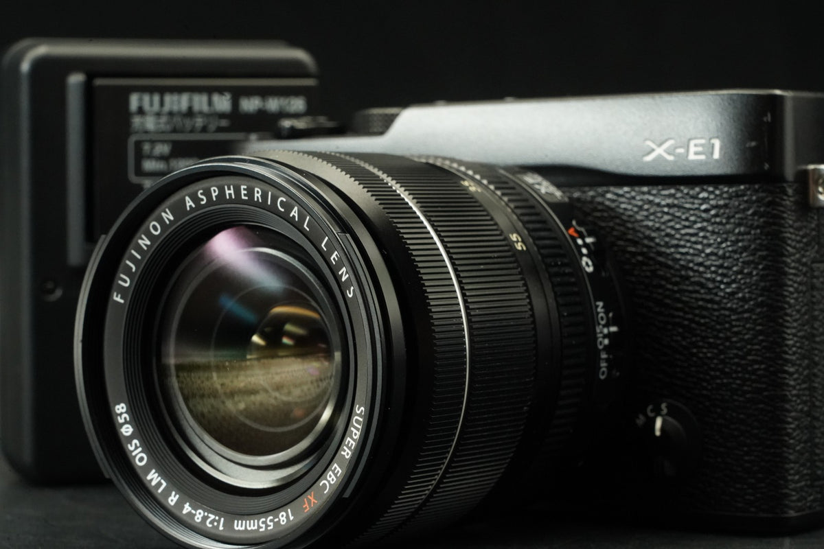 Fujifilm X-E1 w/ XF 18-55mm F/2.8-4 Lens Kit Black US STOCK #12250