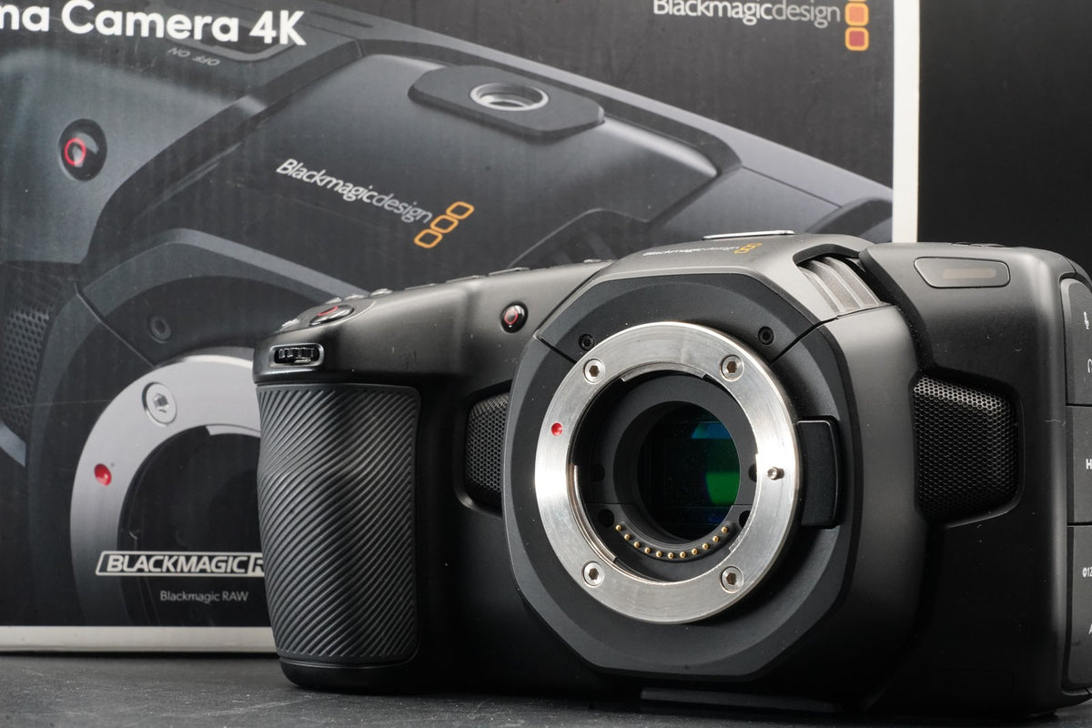 Blackmagic Design Pocket Cinema Camera 4K Camcorder BMPCC (M4/3 Mount) #11478