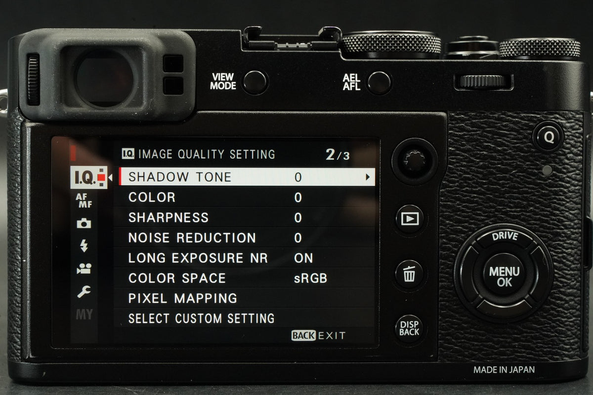 Fujifilm X100F 24.3MP Digital Camera Black -7500 cuts- US STOCK #12241