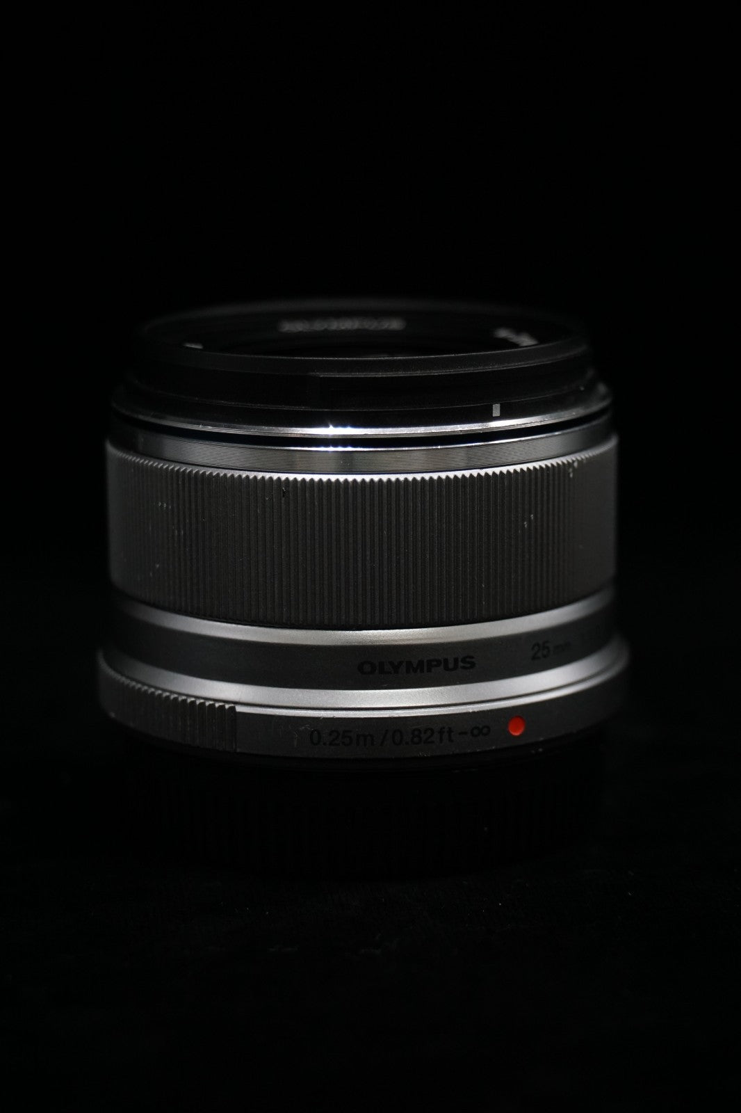 OLYMPUS M.ZUIKO 25mm F/1.8 Silver Lens Micro Four Thirds US STOCK #11367