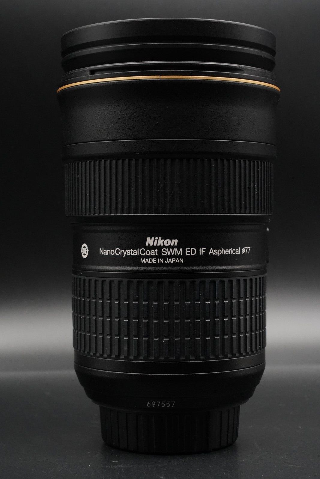 Nikon AF-S Nikkor 24-70mm f2.8 G ED IF Zoom F Mount Lens US Duty Paid 10486