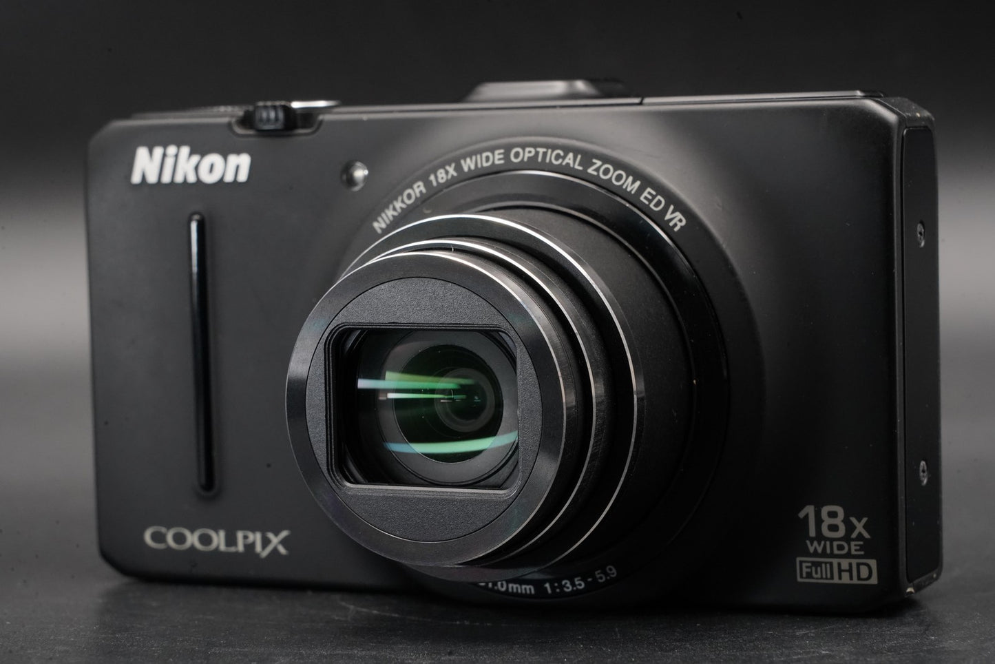 Nikon Coolpix S9300 Black 16.0MP Digital Camera US Duty Paid 11152