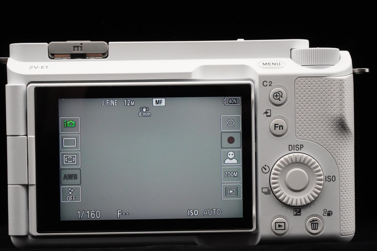 Sony Alpha ZV-E1 4K UHD Mirrorless Camera English White US STOCK #10103