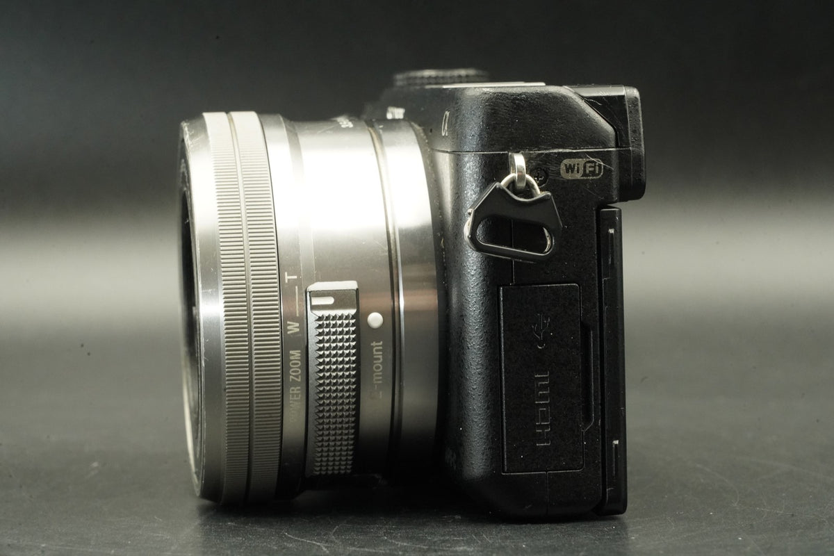 Sony α NEX-6 Digital Camera w/ 16-50mm PZ Lens ENGLISH OK -11701 cut- #12455