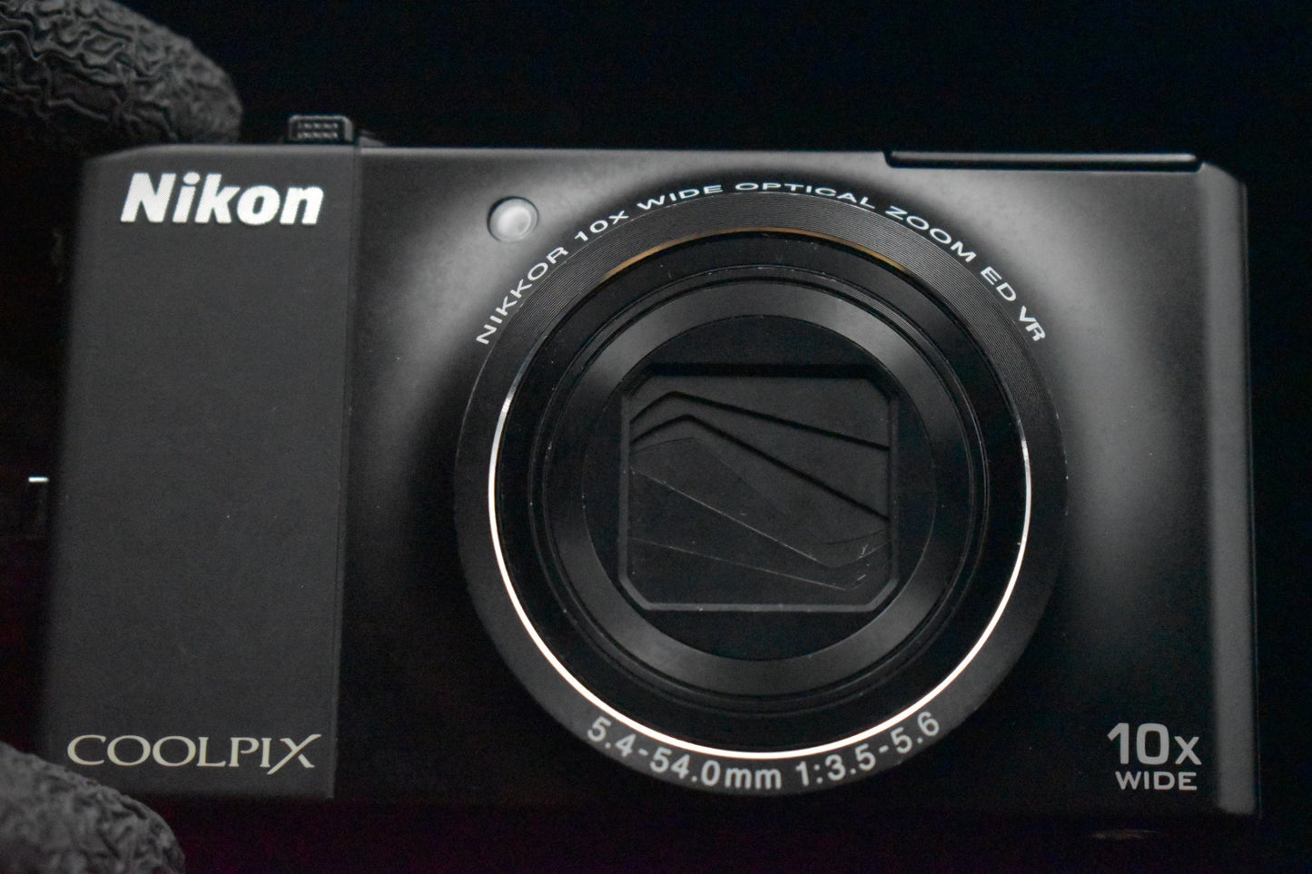 [US Duty Paid] Nikon Coolpix S8000 Black Digital Camera 14.2 MP 9112