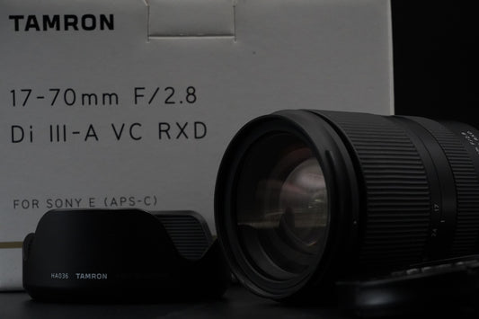 Tamron 17-70mm f/2.8 Di III-A VC RXD Lens For Sony E US STOCK #10811