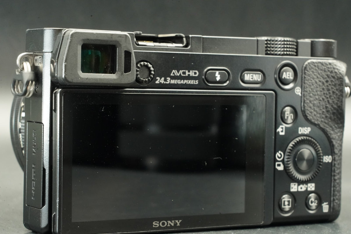 Sony alpha a6000 Digital Mirrorless Camera with Lens Black US STOCK #12197