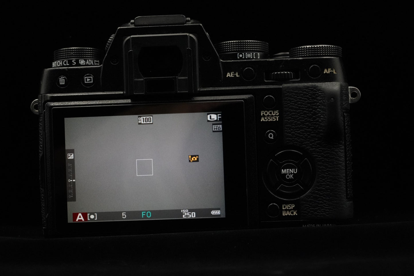 Fujifilm X-T1 Mirrorless Digital Camera 16.3MP Black US Duty Paid 10185