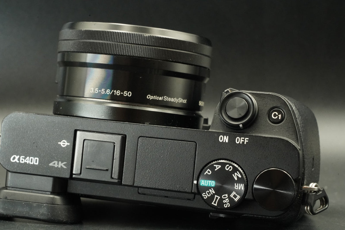Sony A6400 Digital Camera Black w/ 16-50mm Lens -2139 cuts- #12529