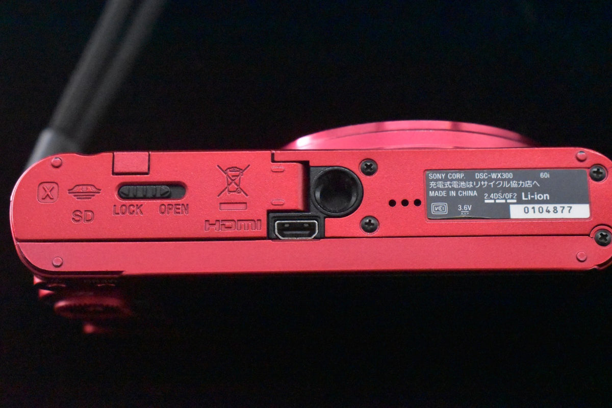 Sony Cyber-shot DSC-WX300 Red Compact Digital Camera [] US STOCK #7918