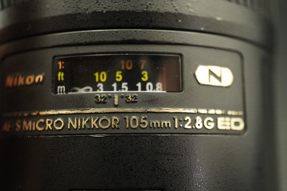 Nikon AF-S MICRO NIKKOR 105mm F/2.8G ED VR Lens #12478