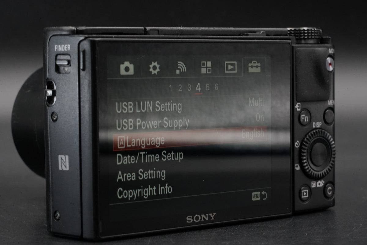 Sony RX100IV M4 DSC-RX100IV Digital Camera 35 Languages US STOCK #11292