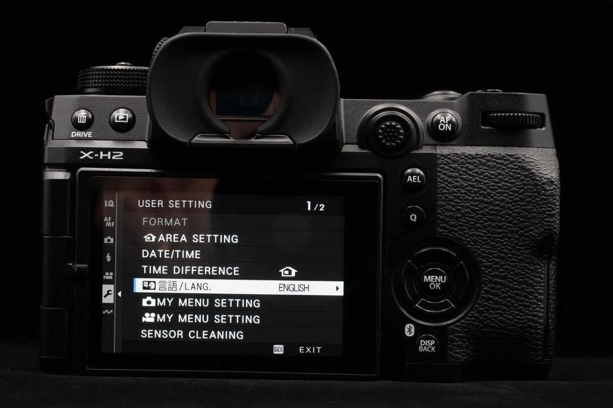 Fujifilm X-H2 Mirrorless Camera Black Shutter Count 1775 US STOCK #10096